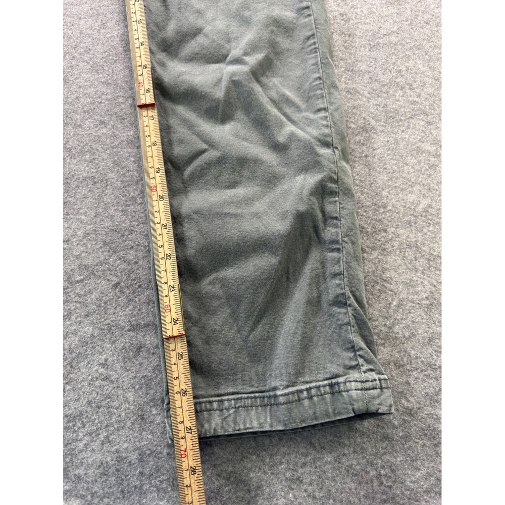 American Eagle Cargo Pants Womens 2 Blue Gray Stretch Wide Leg Utility - Picture 11 of 16